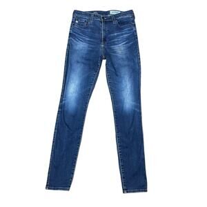 AG Adriano Goldschmeid The Mila Super High Rise Skinny Size 30